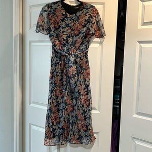 Ralph Lauren Black Label Flutter Sleeve Dress